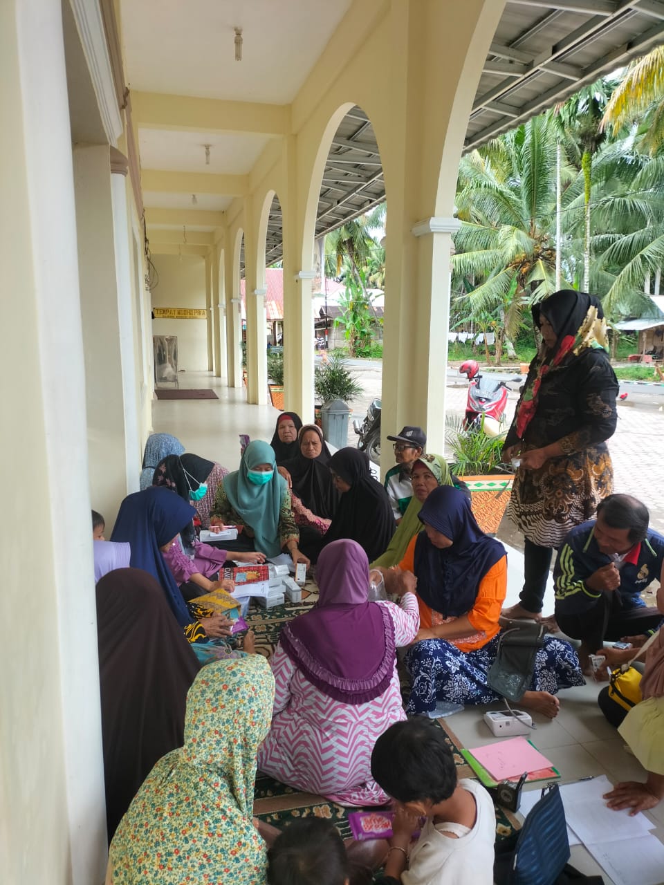 Pelaksanaan Posbindu di Korong Koto Gadis Wilayah Kerja Puskemas Pauh Kambar