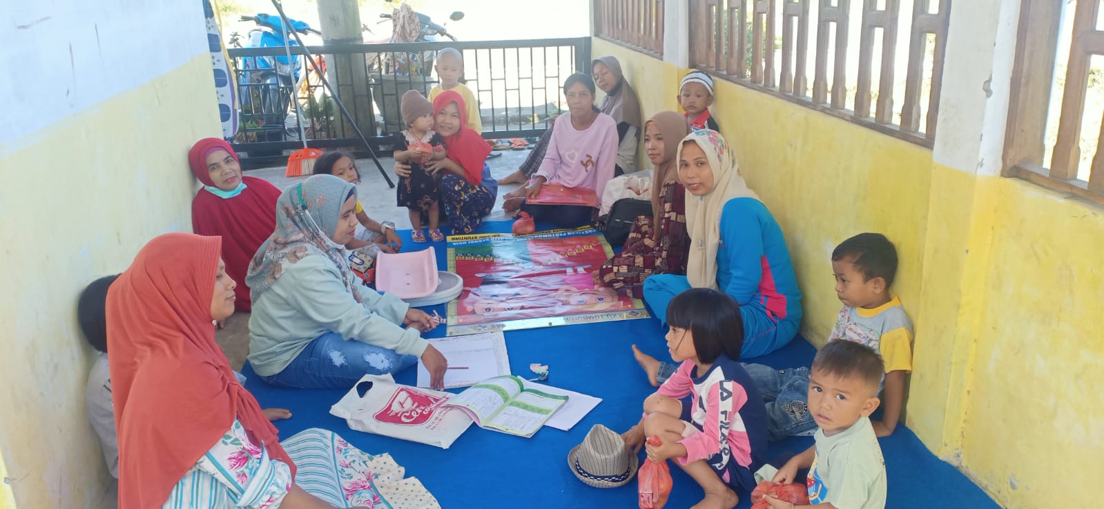 Pelaksanaan Posyandu Bayi dan Balita di Korong Gantiang Sungai Laban Wilayah Kerja Puskesmas Pauh Kambar