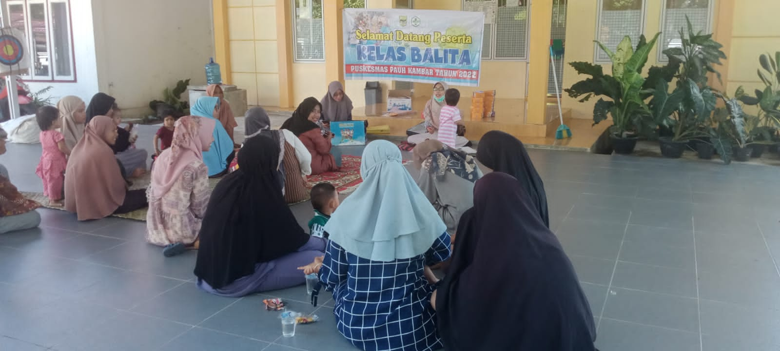 Pelaksanaan Kelas Balita Puskesmas Pauh Kambar